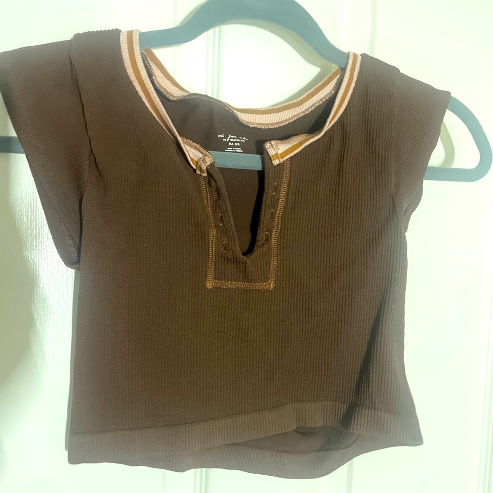 Urban Outfitters Out From Under Brown Top, Size M/L